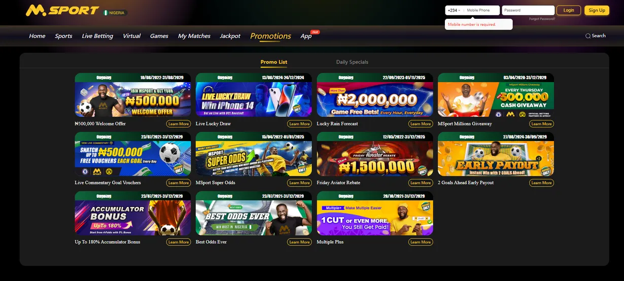 Bonuses for Playing Aviator at MSport Casino 